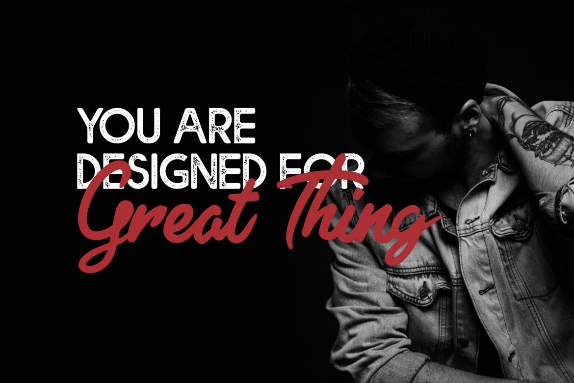 Black Freeday Font Duo - view 2