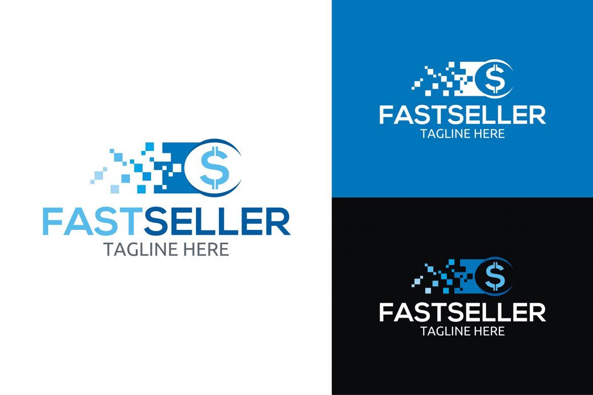 Fast Seller Logo - view 2