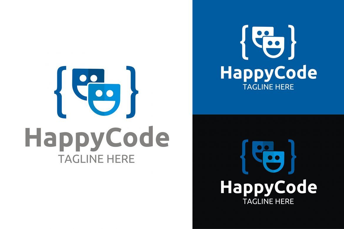Happy Code Logo alternate