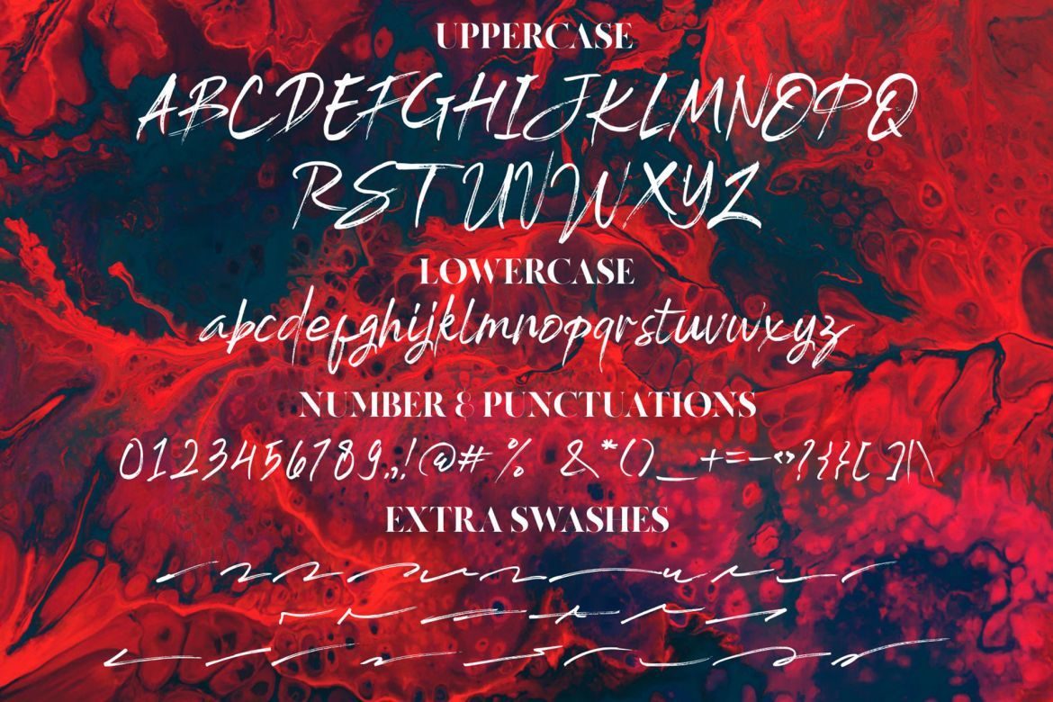 Roadland Brush Font - view 10