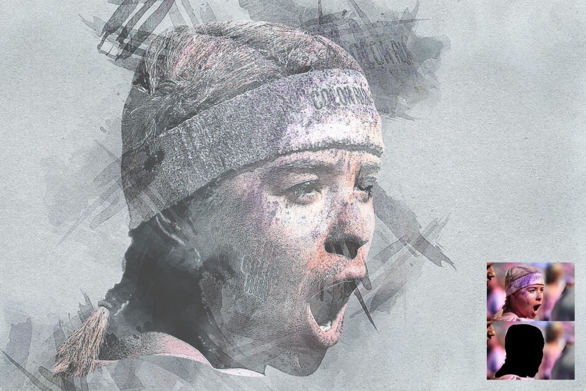 Splatter Photoshop Action - view 3