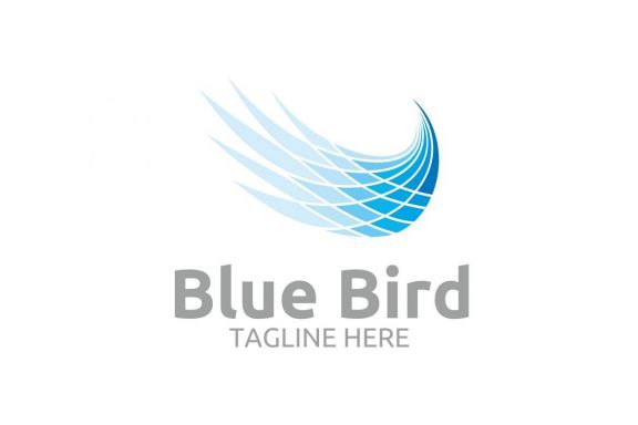 Blue Bird Logo - view 1
