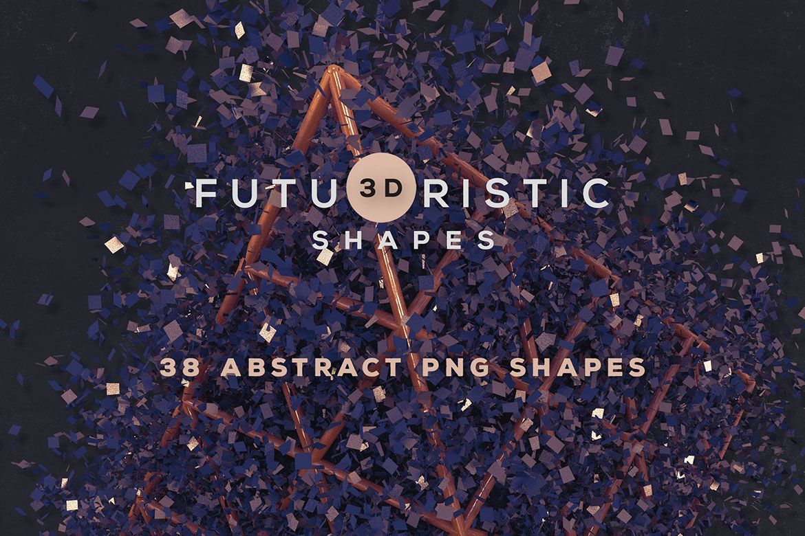 Free 3D Abstract Shapes 16 alternate