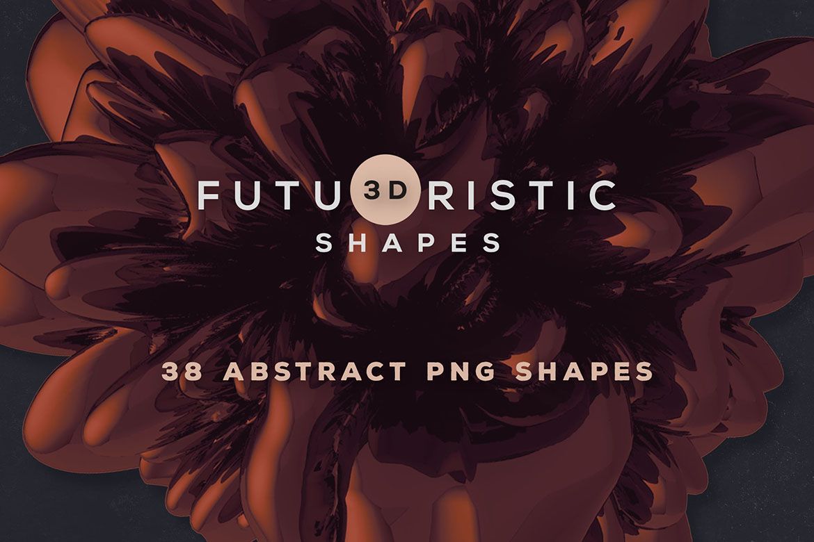 Free 3D Abstract Shapes 16 - view 5