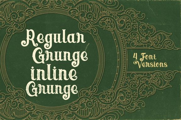 Umbrella - 4 Display Fonts