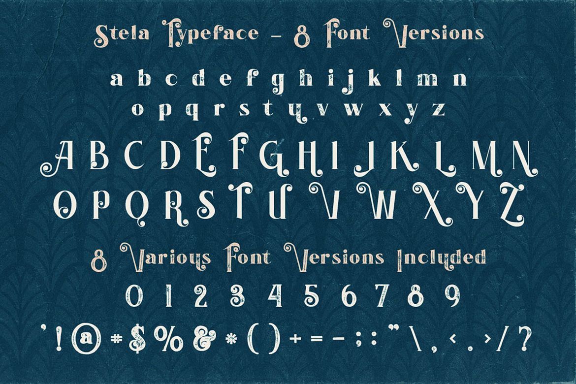 Stela - Display Font - view 4