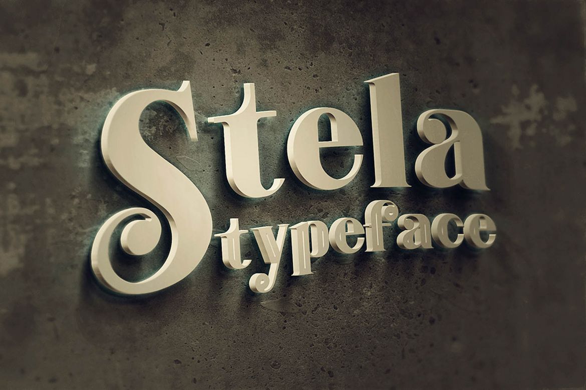 Stela - Display Font - view 7