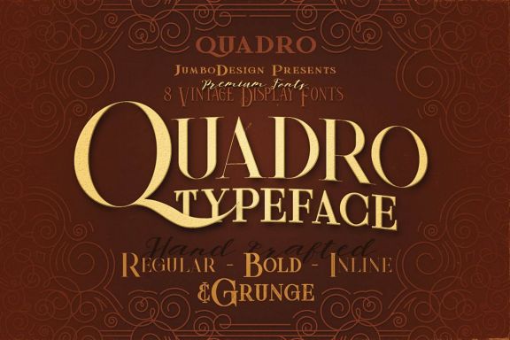 Quadro - Display Font
