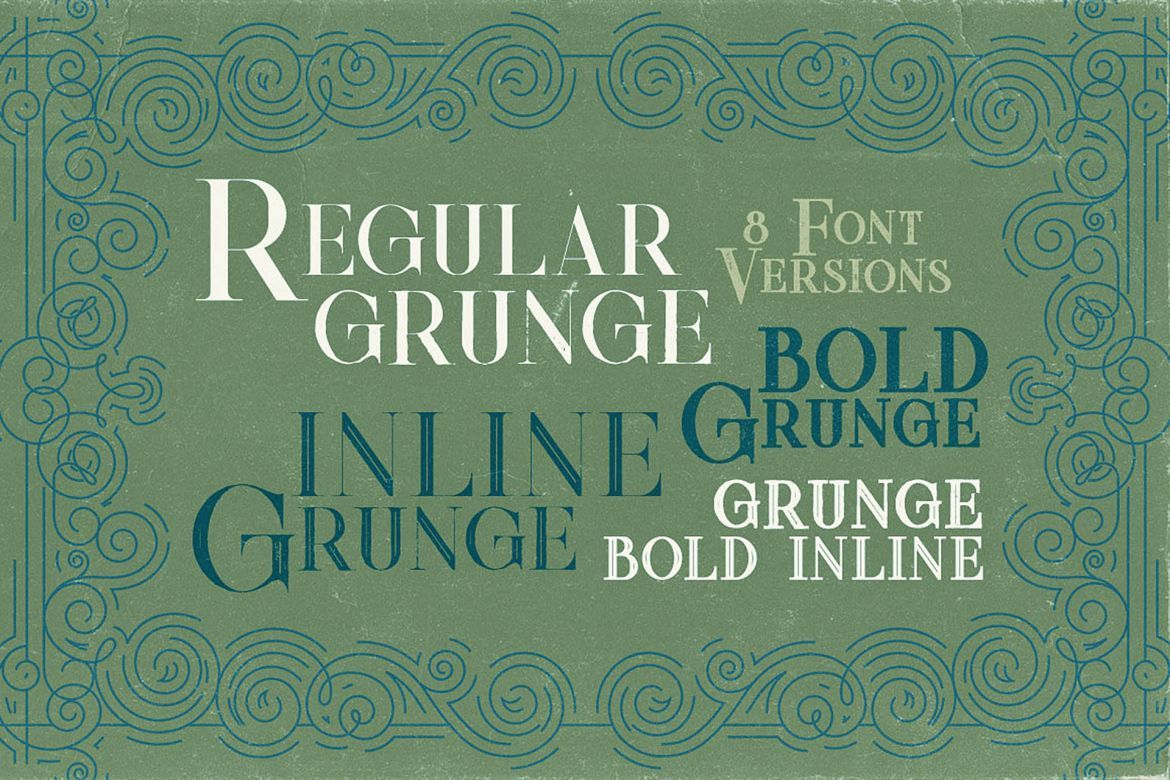 Quadro - Display Font alternate