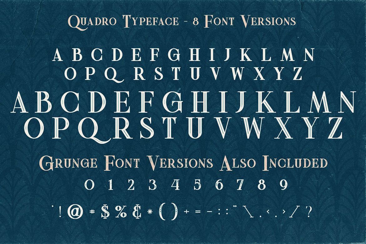 Quadro - Display Font - view 4