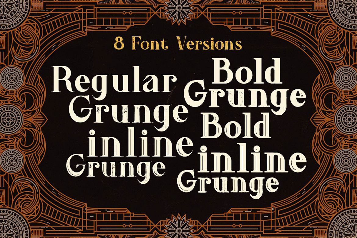 Dories - Display Font alternate
