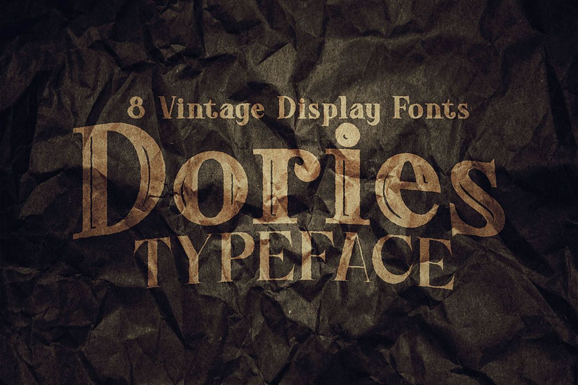 Dories - Display Font - view 7