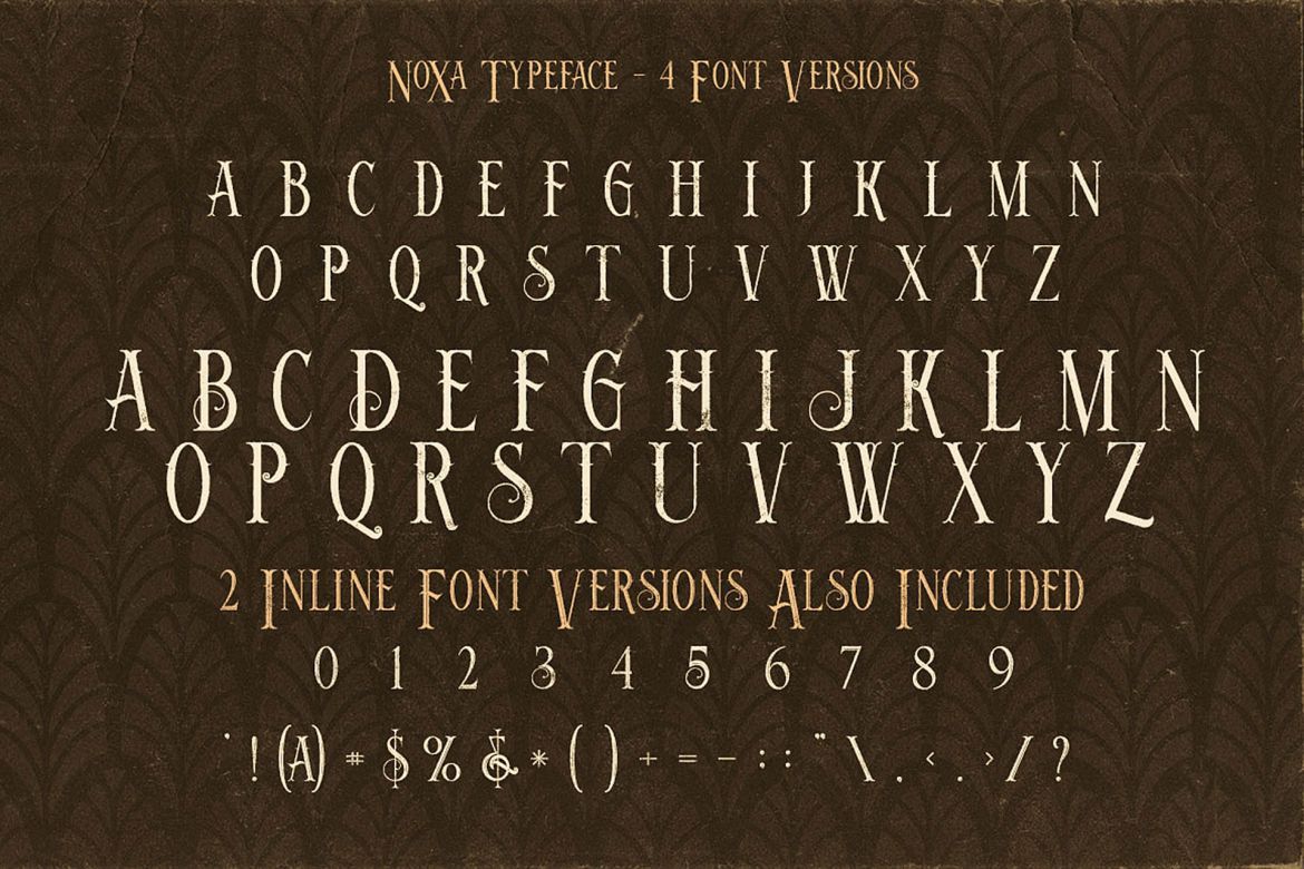 Noxa - Display Font - view 4