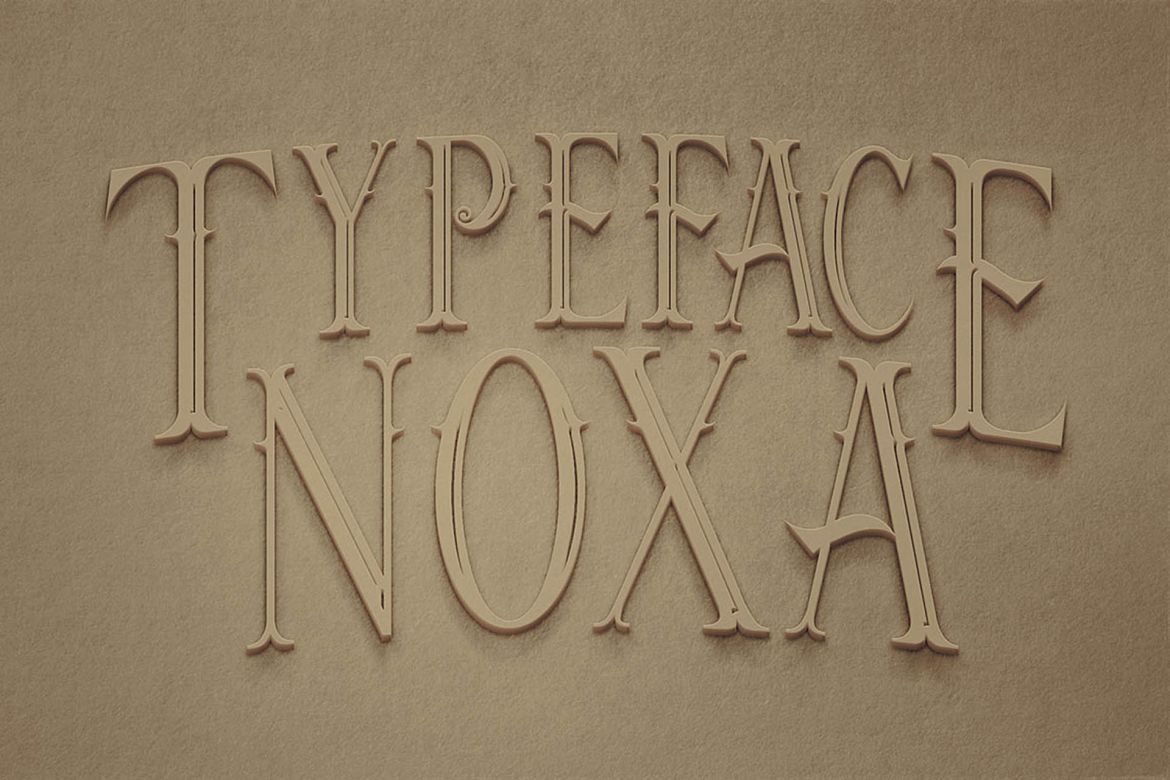 Noxa - Display Font - view 6