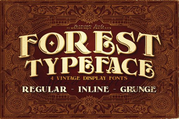 Forest - Display Font