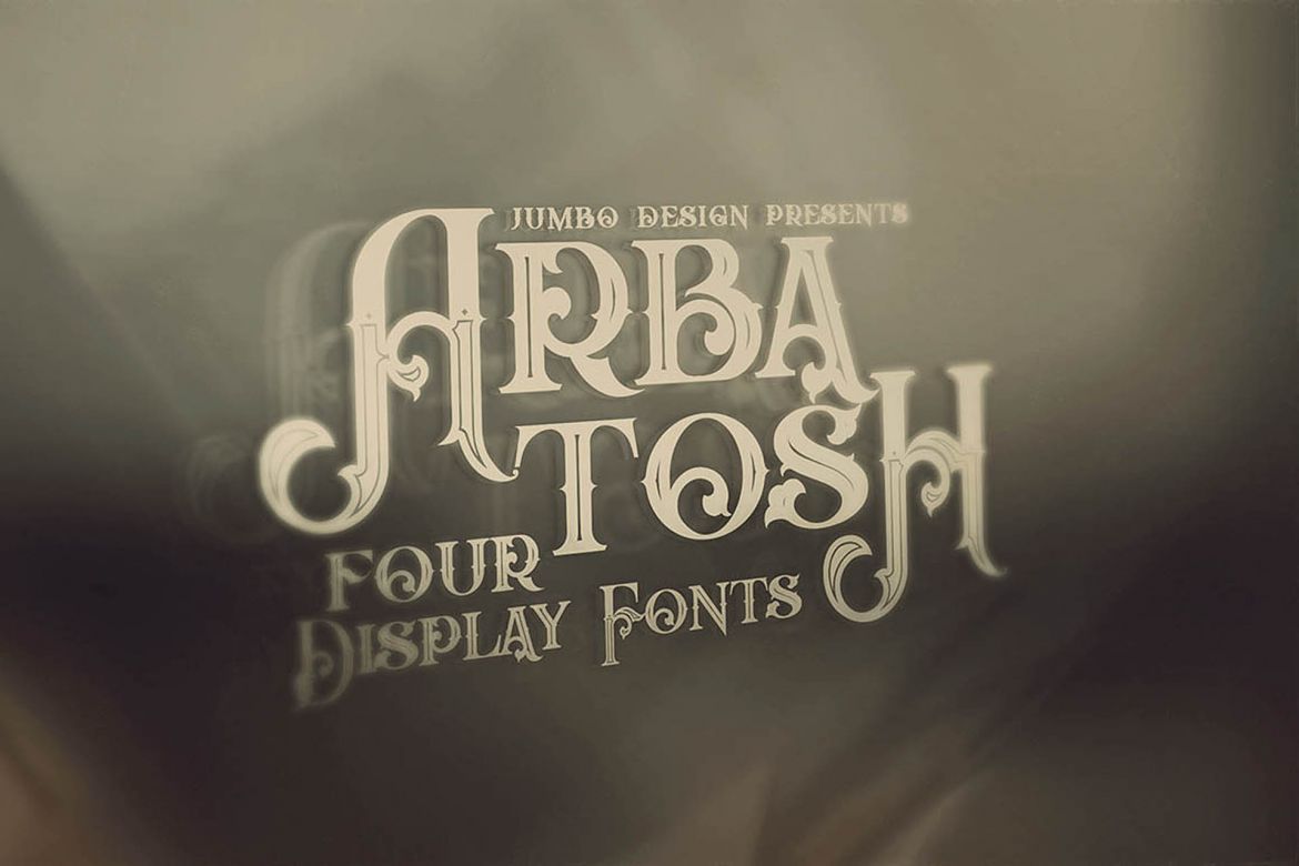 Arbatosh - Display Font - view 6