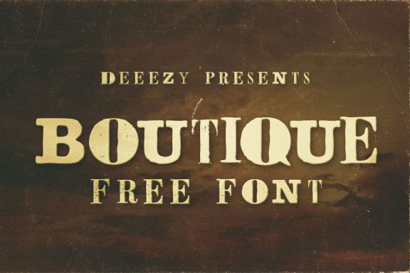 Boutique - Free Font Deeezy