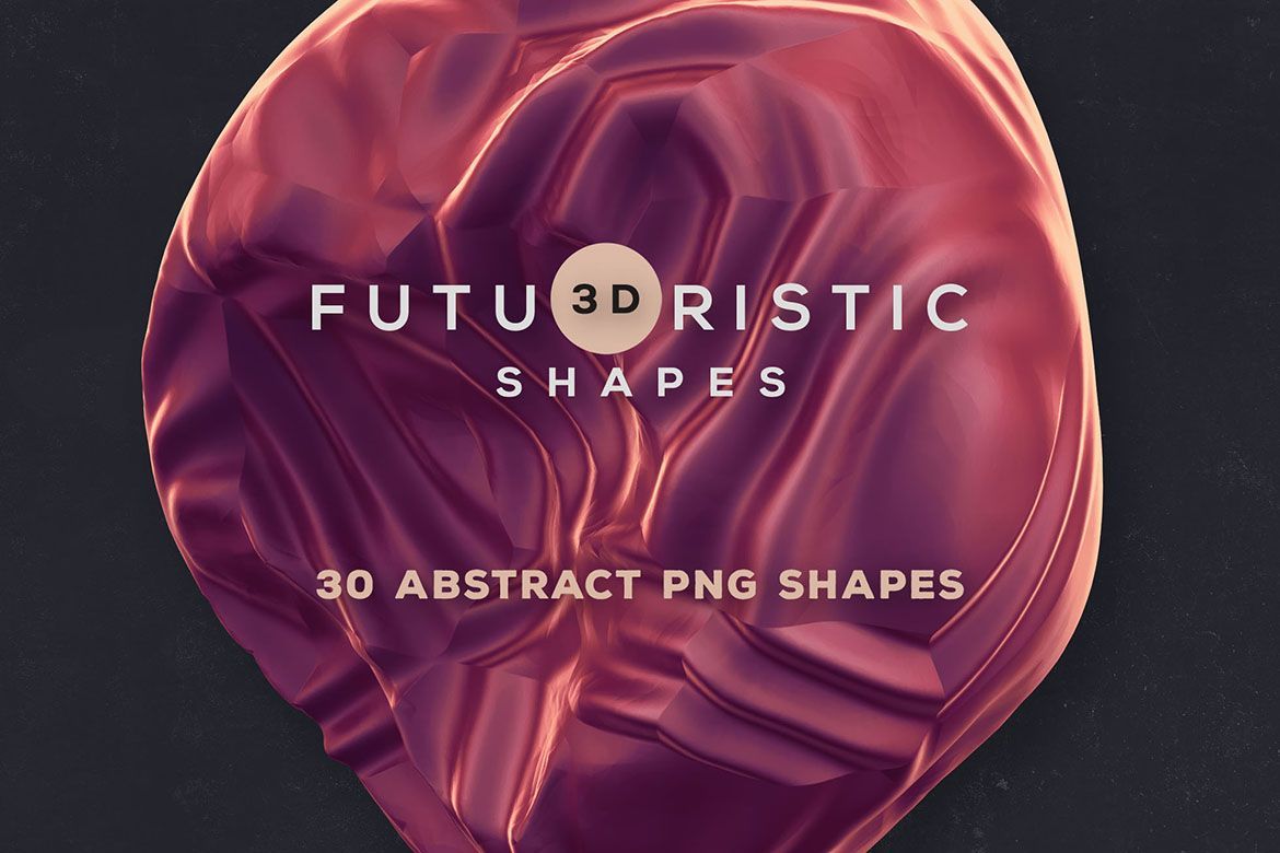Free 3D Abstract Shapes 17 alternate