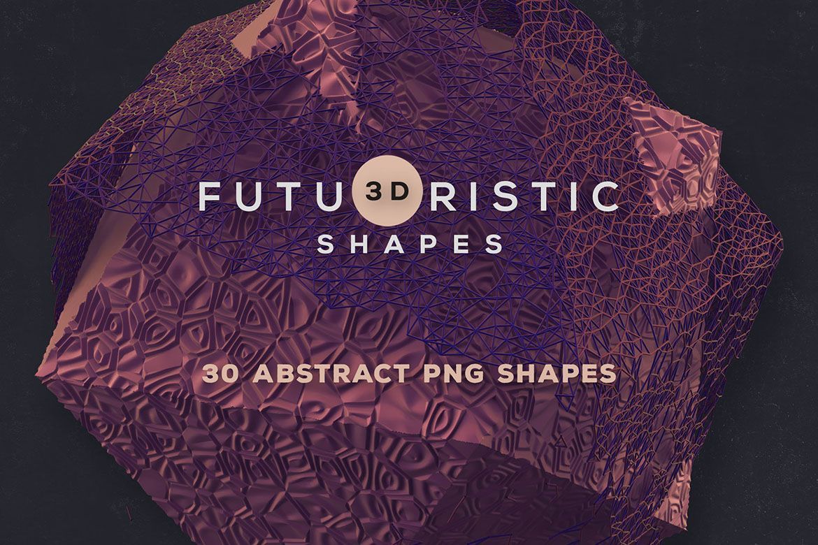Free 3D Abstract Shapes 17 - view 3