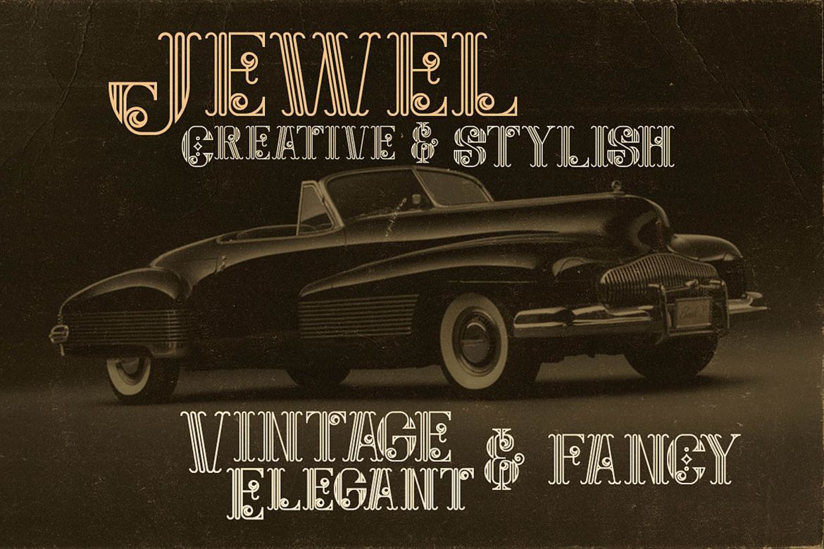 Jewel - Display Font - view 3