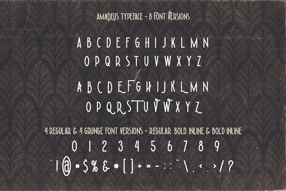 Amadeus - Display Font alternate