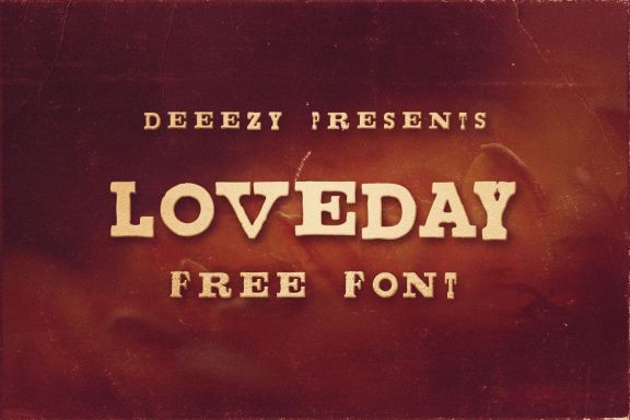 Loveday - Free Font Deeezy