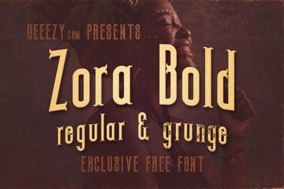 Zora Bold - Free Font Deeezy