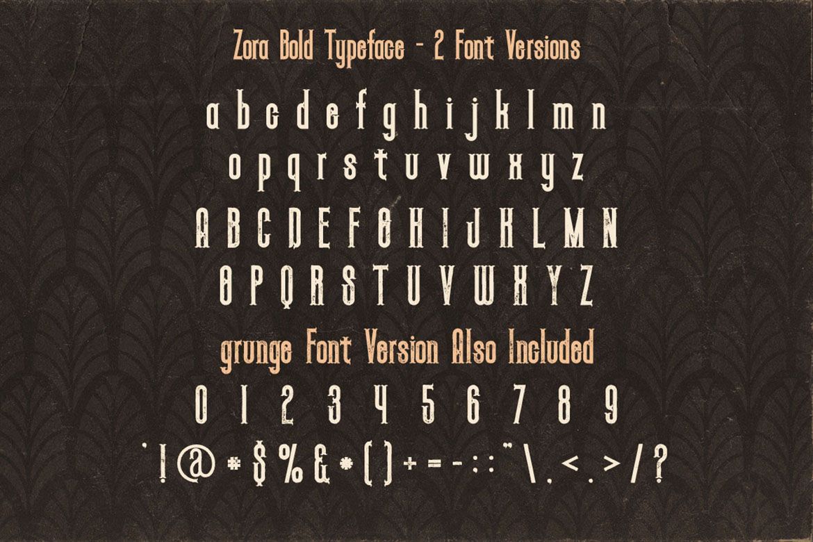 Zora Bold - Free Font Deeezy - view 3