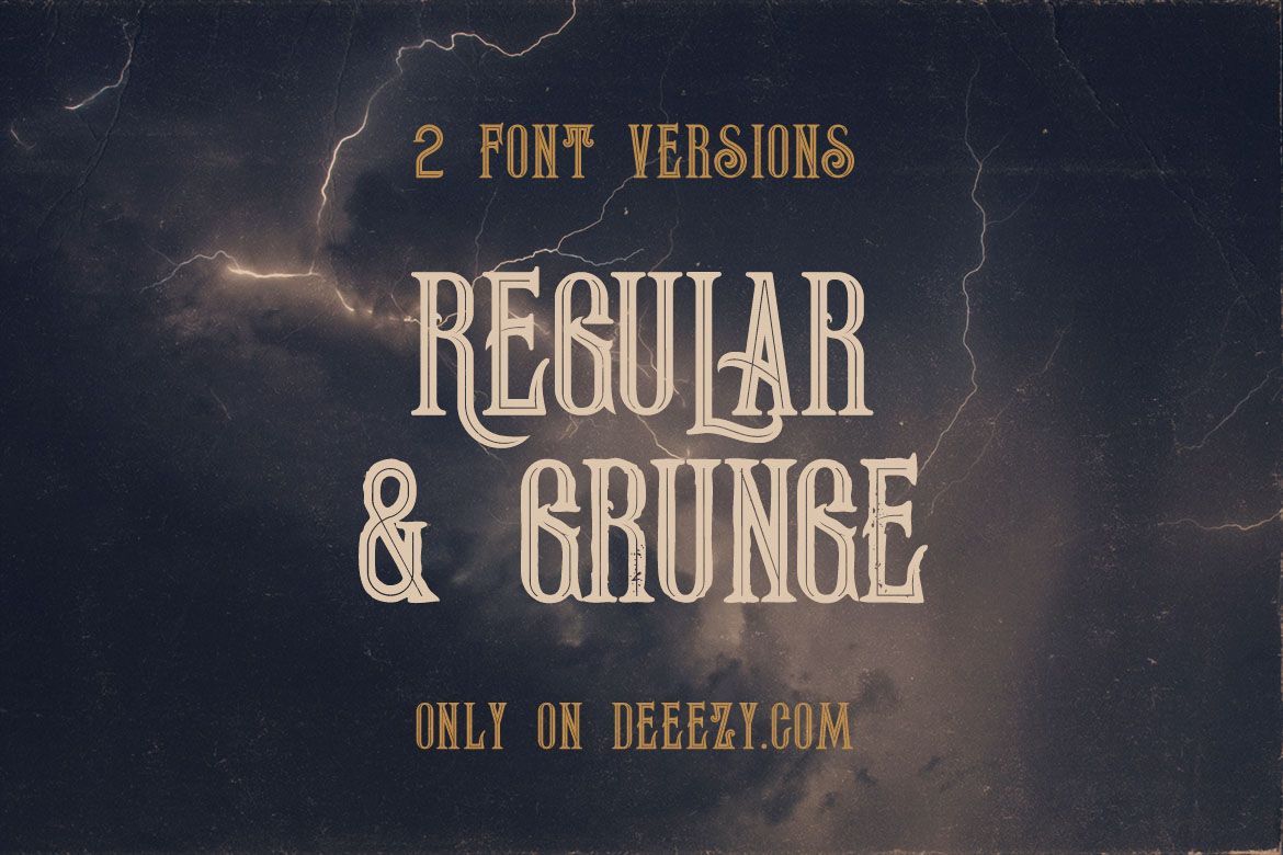 Thunder Bold Inline - Free Font Deeezy - view 2