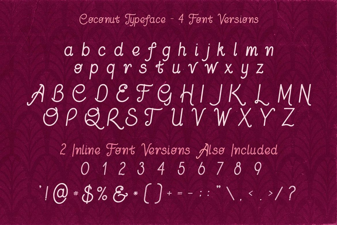 Coconut - Display Font - view 4