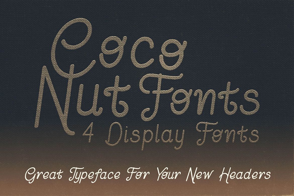 Coconut - Display Font - view 5