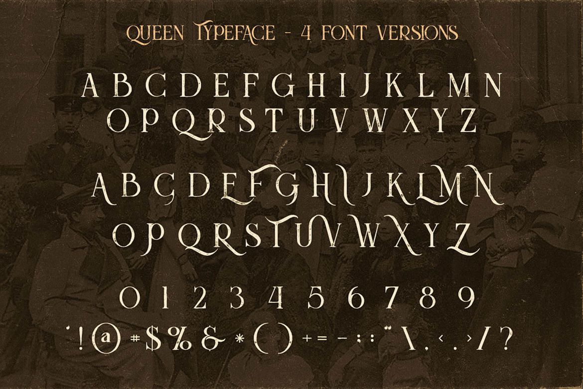 Queen - Display Font - view 4