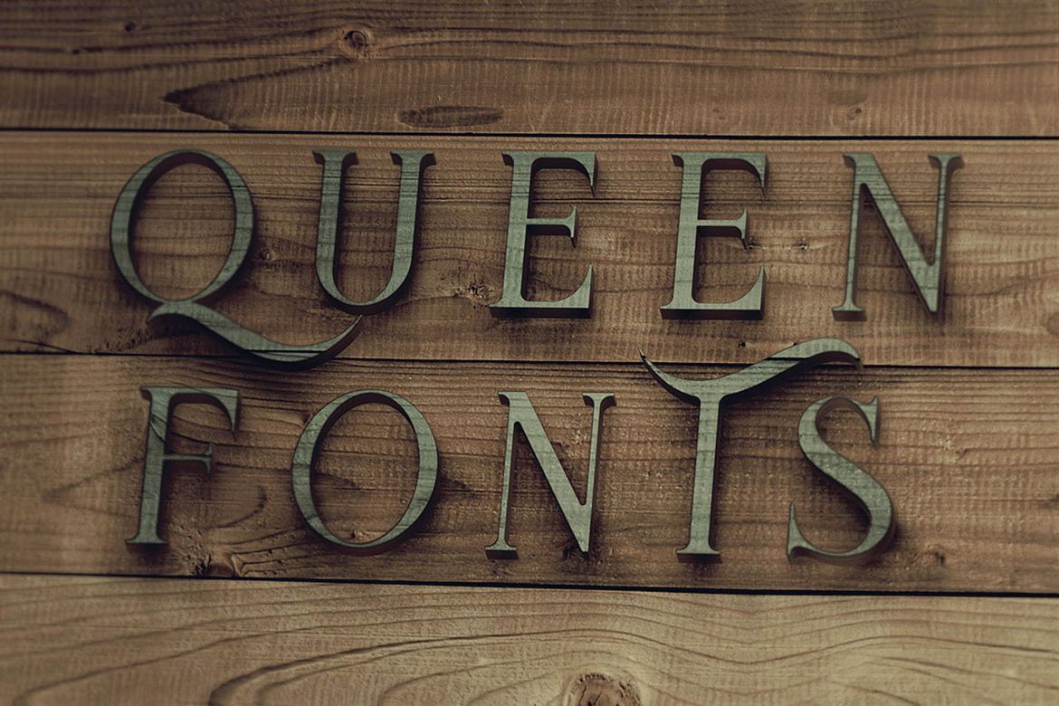 Queen - Display Font - view 6