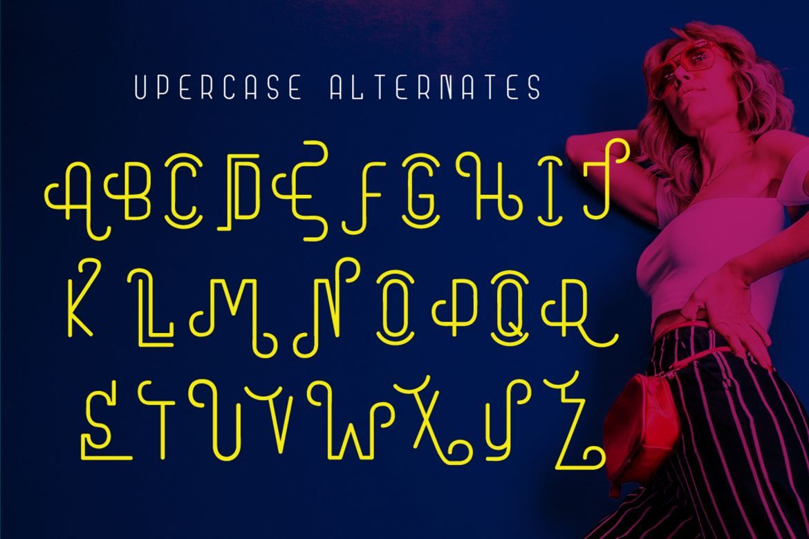 Round Light Font - view 6