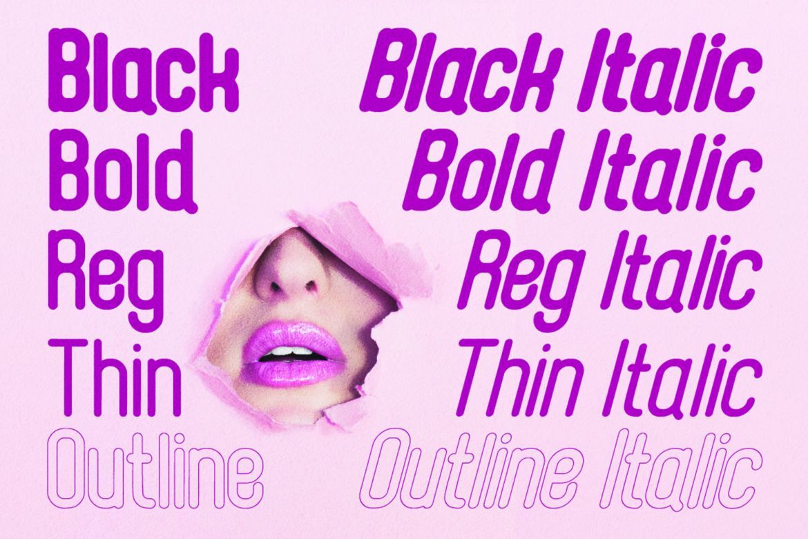 Magenta Family Fonts - view 3