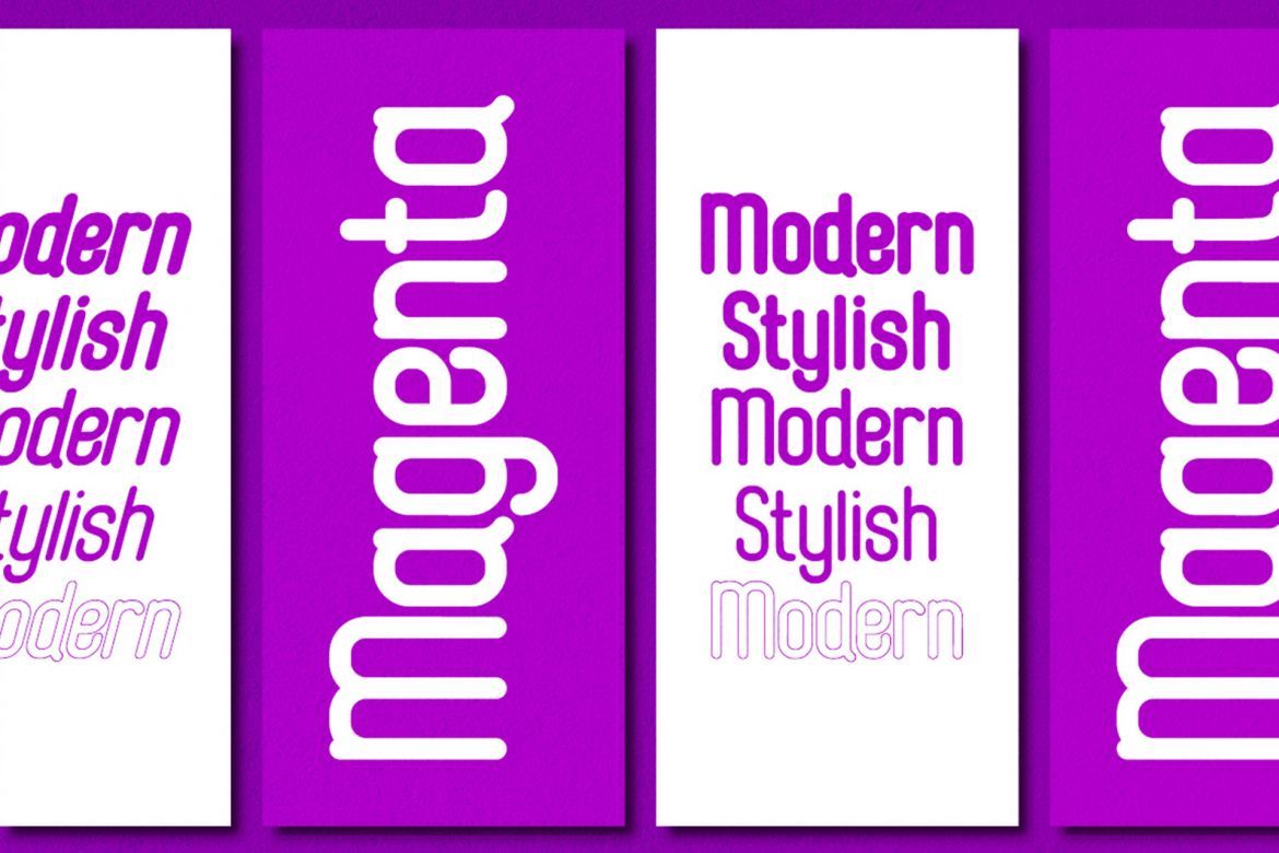Magenta Family Fonts - view 4