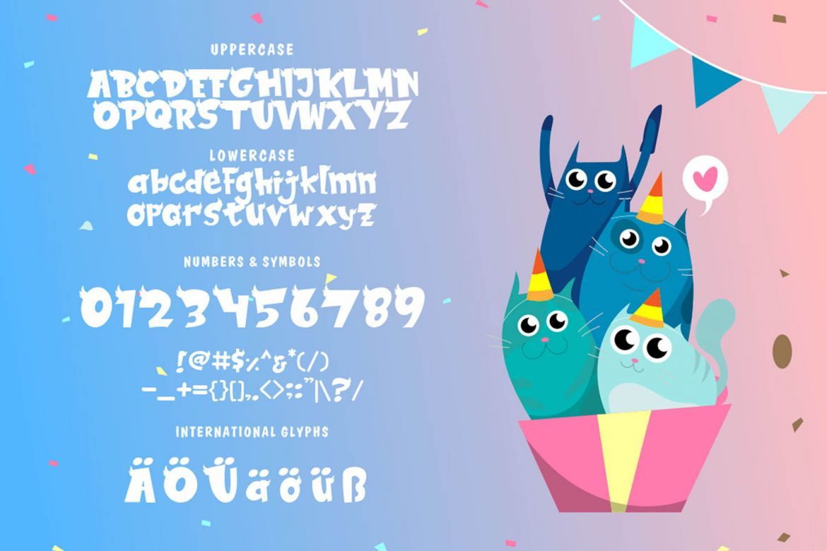 BIRDTHOPIA Display Font - view 4