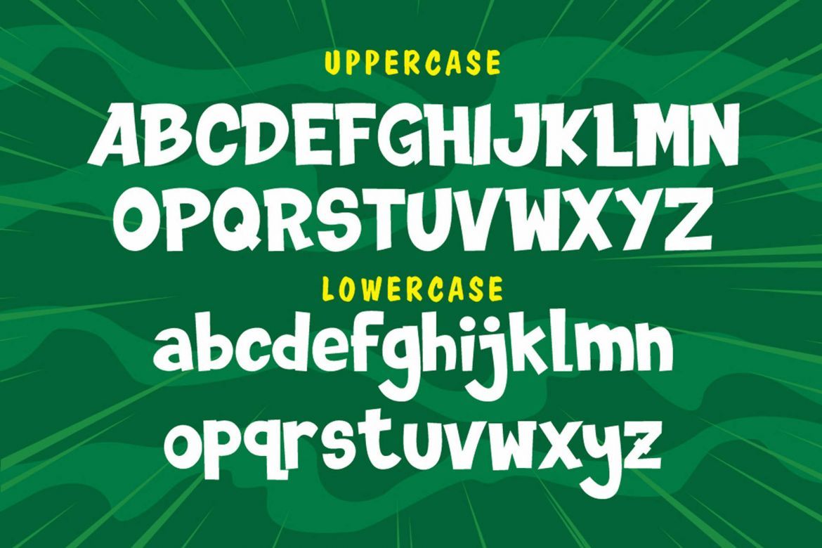 DINOTOONS Display Font - view 4