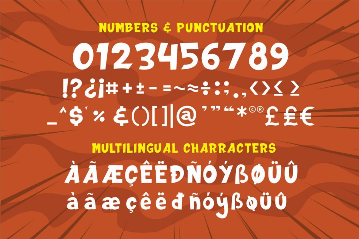 DINOTOONS Display Font - view 5