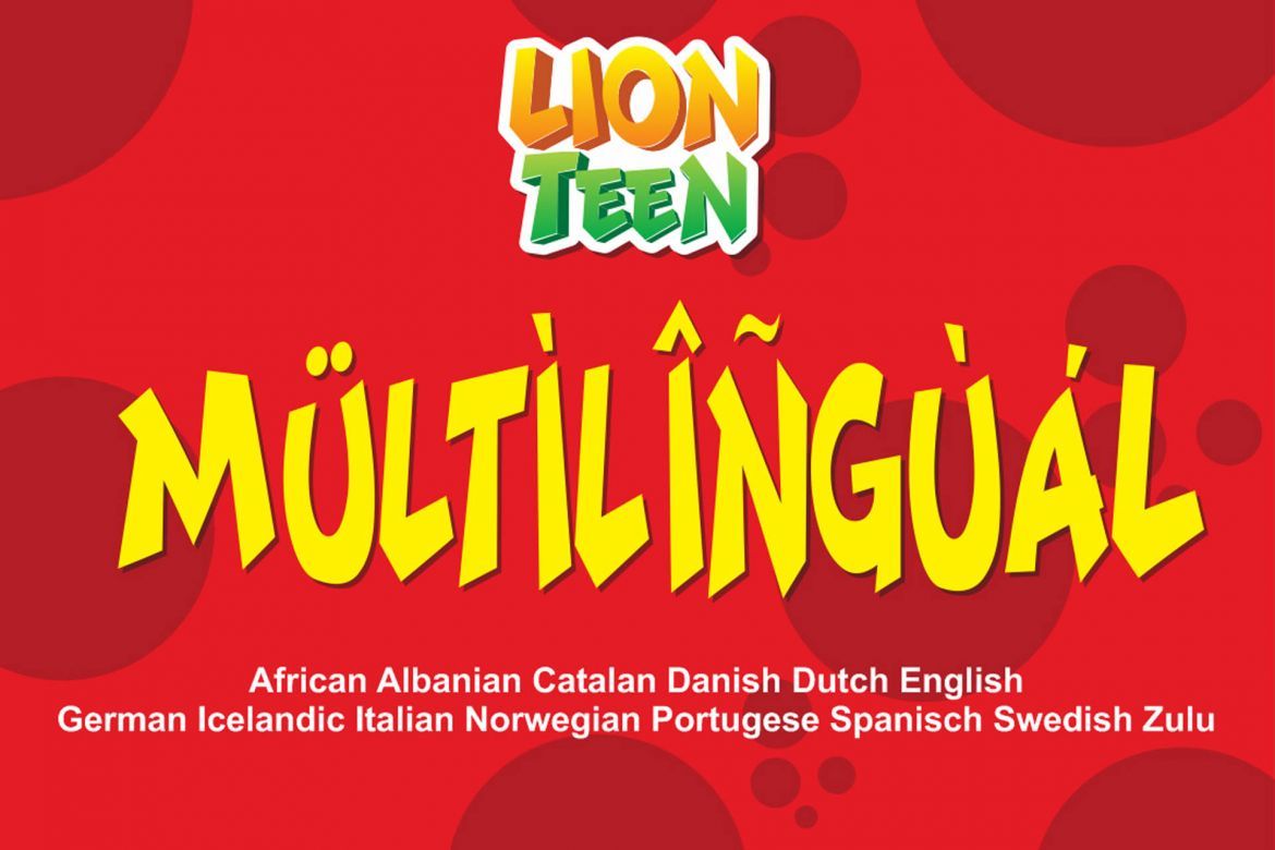 LIONTEEN Display Font - view 7