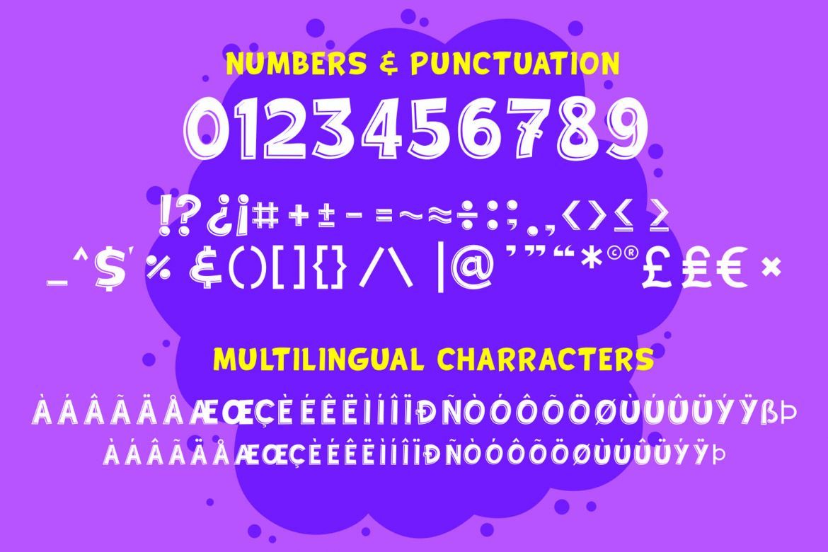 MARICHAN Display font - view 7