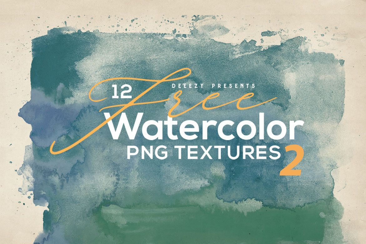 12 Free Abstract Watercolor Textures 2 alternate