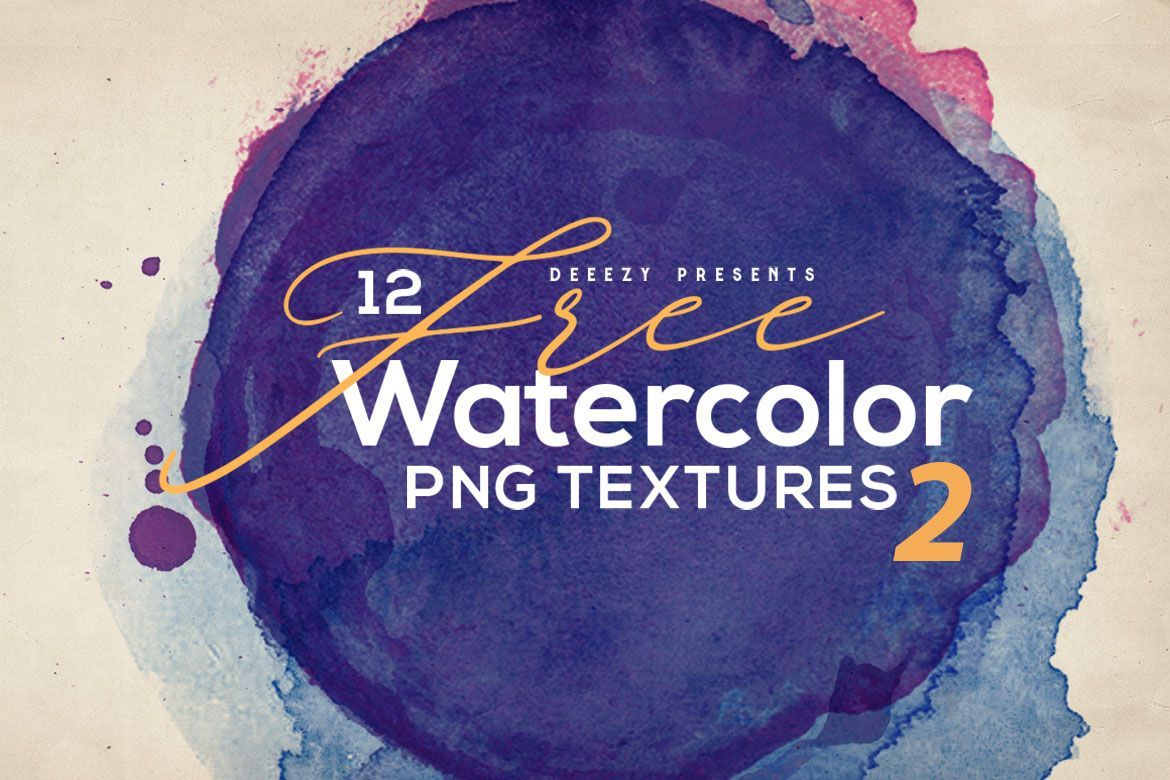 12 Free Abstract Watercolor Textures 2 - view 5