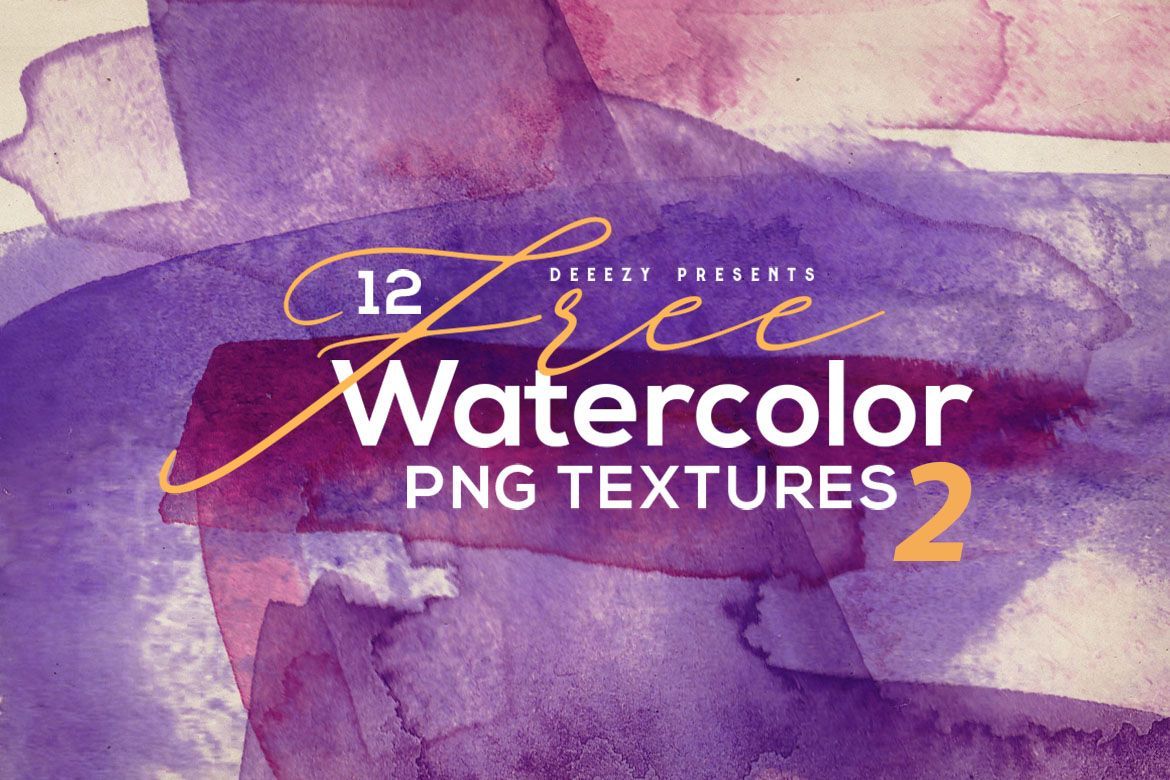 12 Free Abstract Watercolor Textures 2 - view 6