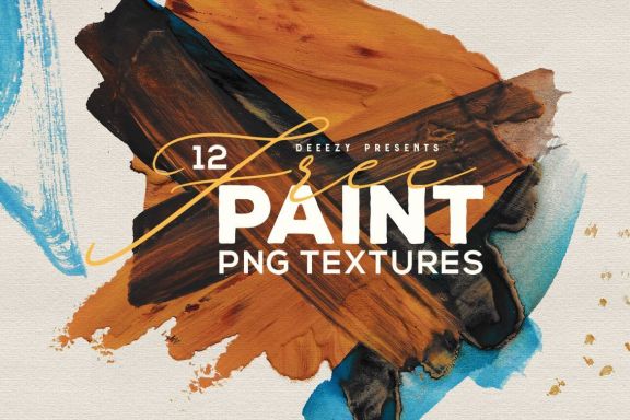 12 Free Abstract Paint Textures