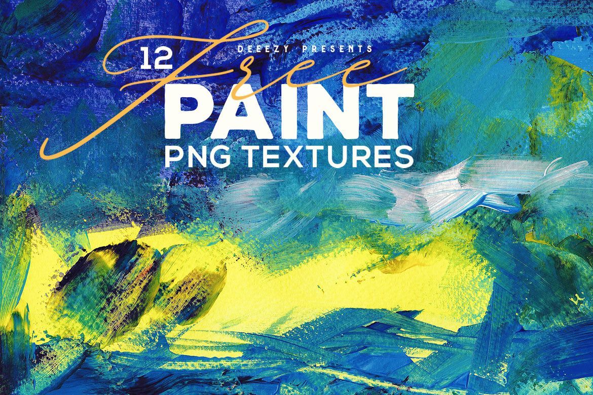 12 Free Abstract Paint Textures alternate