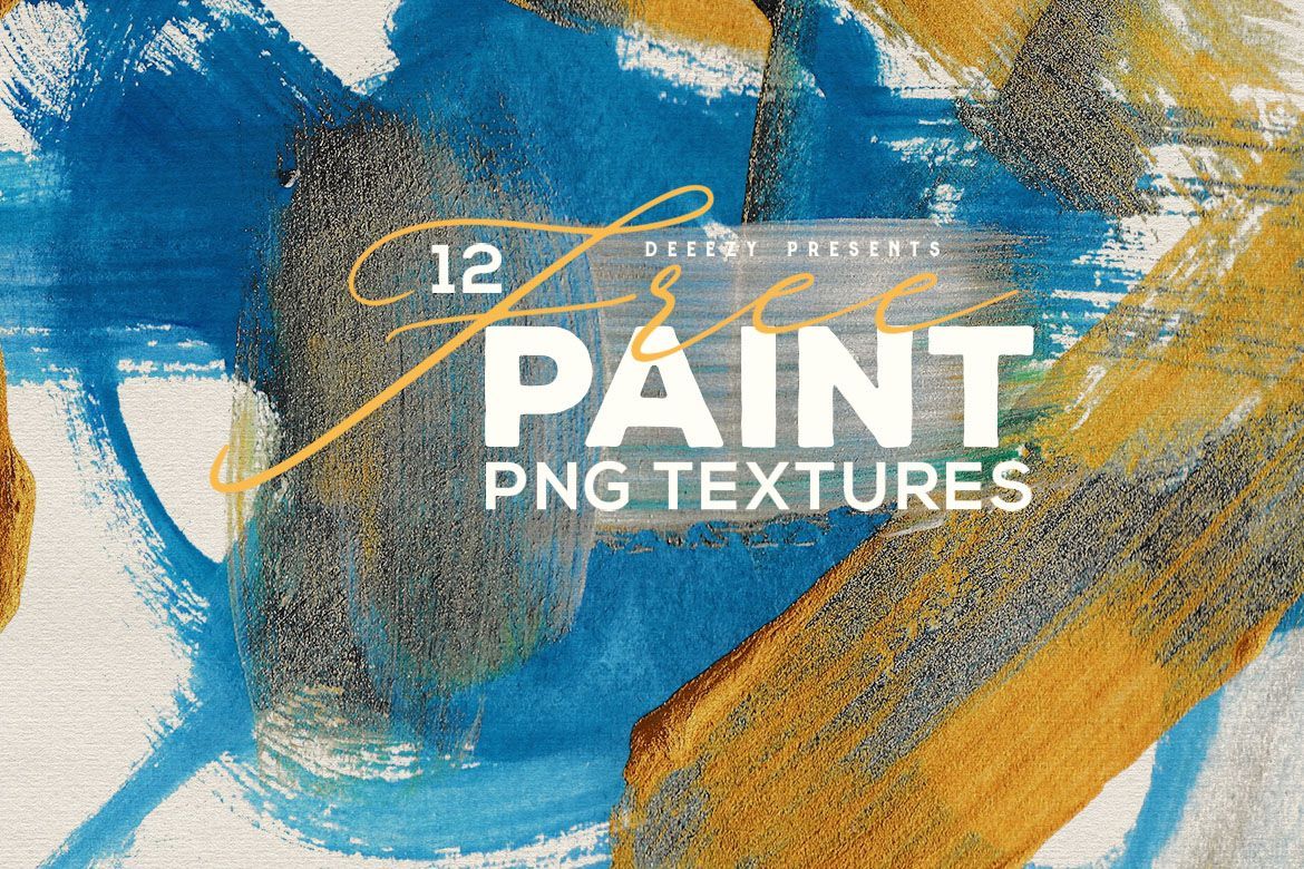 12 Free Abstract Paint Textures - view 3