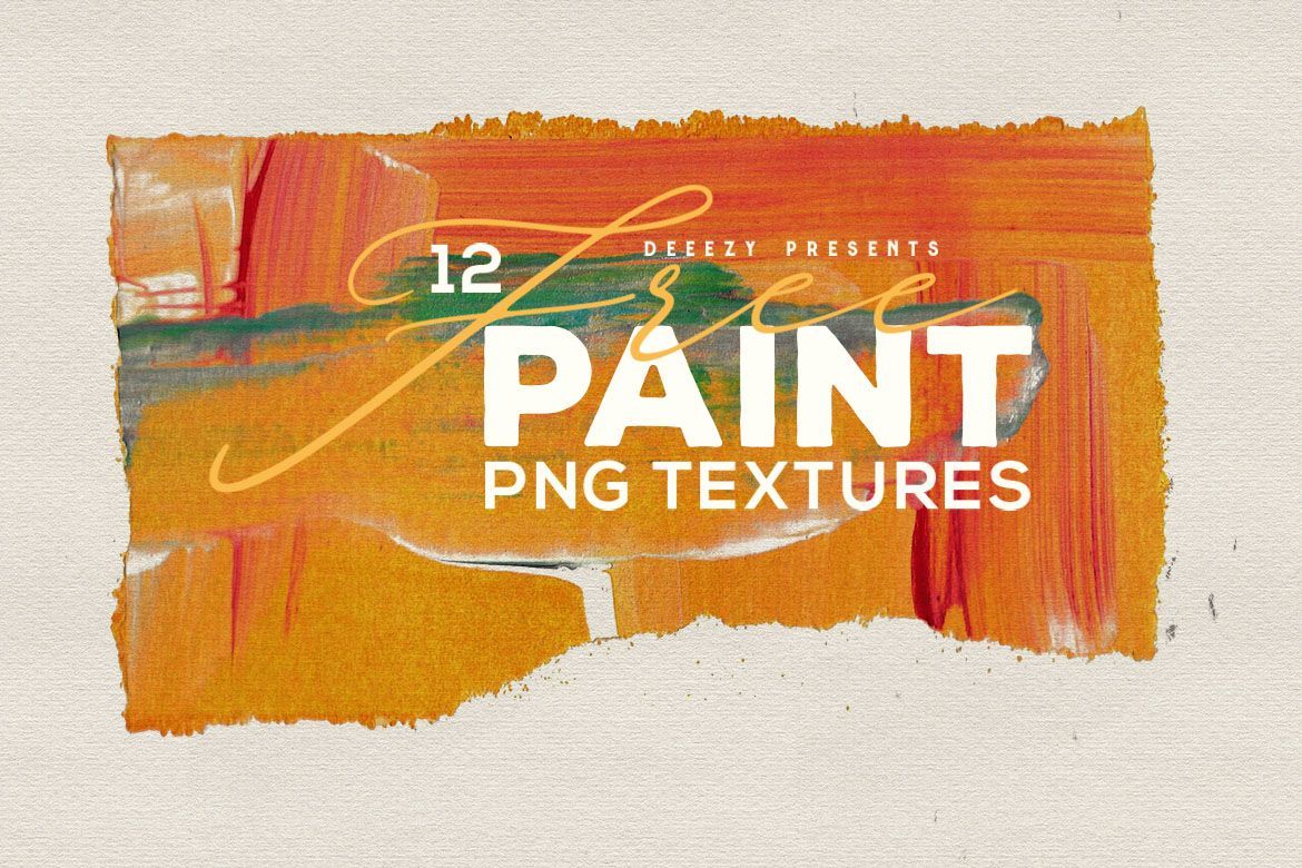 12 Free Abstract Paint Textures - view 4