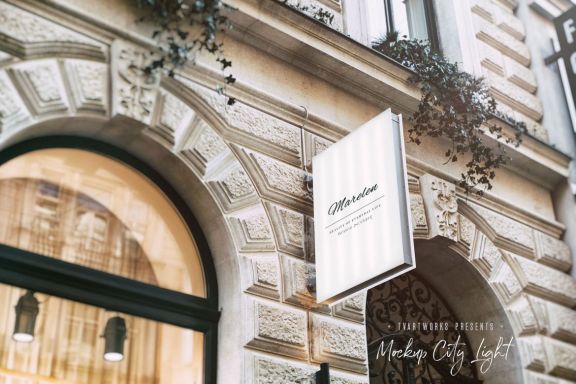 City Light Board Mockup 22