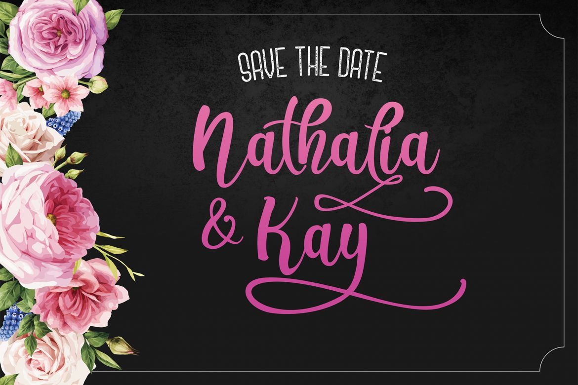 Forever Together Font Duo - view 12